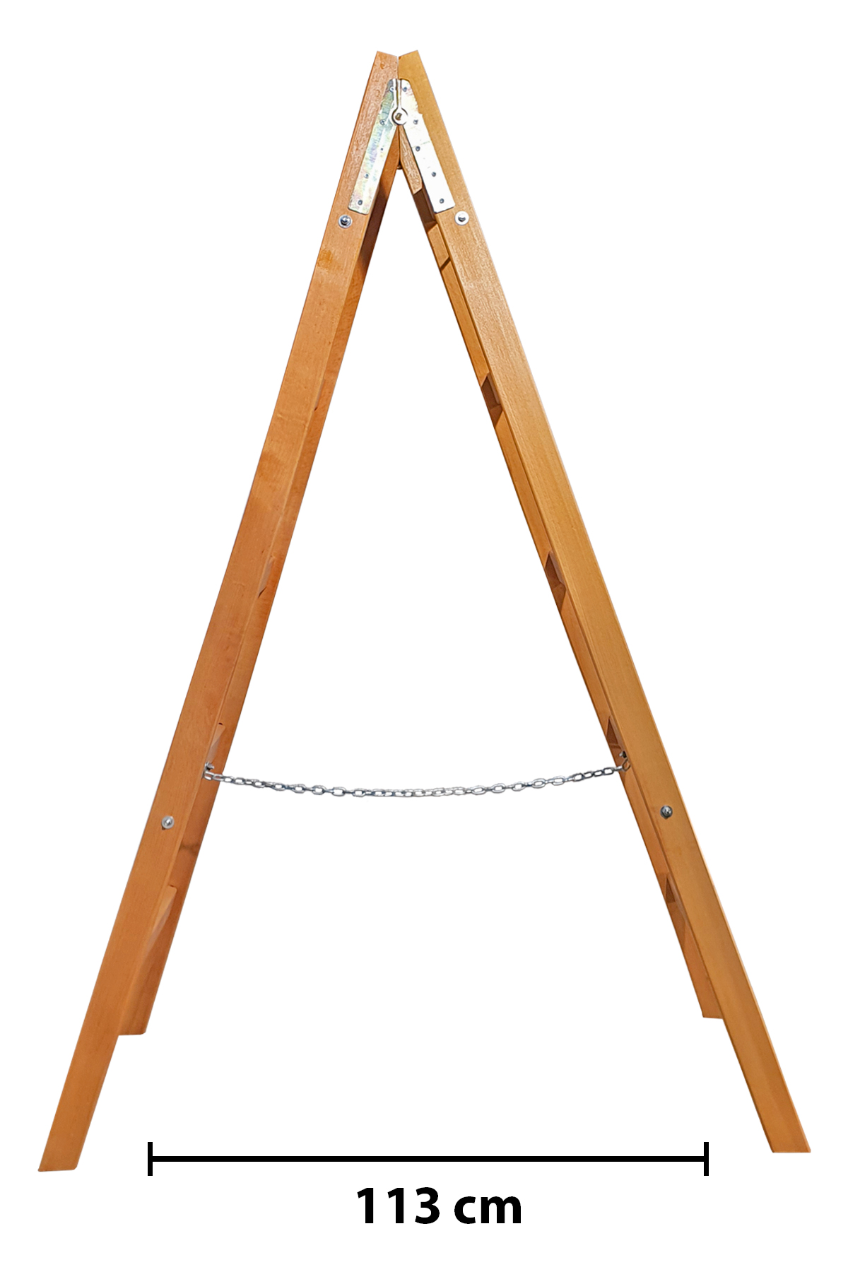 A Tipi Ahşap Merdiven 5+5 Basamaklı - Küçük resim 2