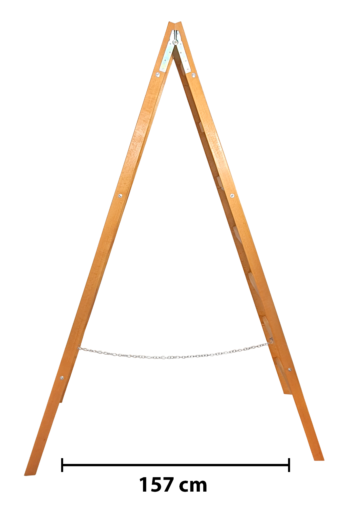 A Tipi Ahşap Merdiven 7+7 Basamaklı - Küçük resim 2