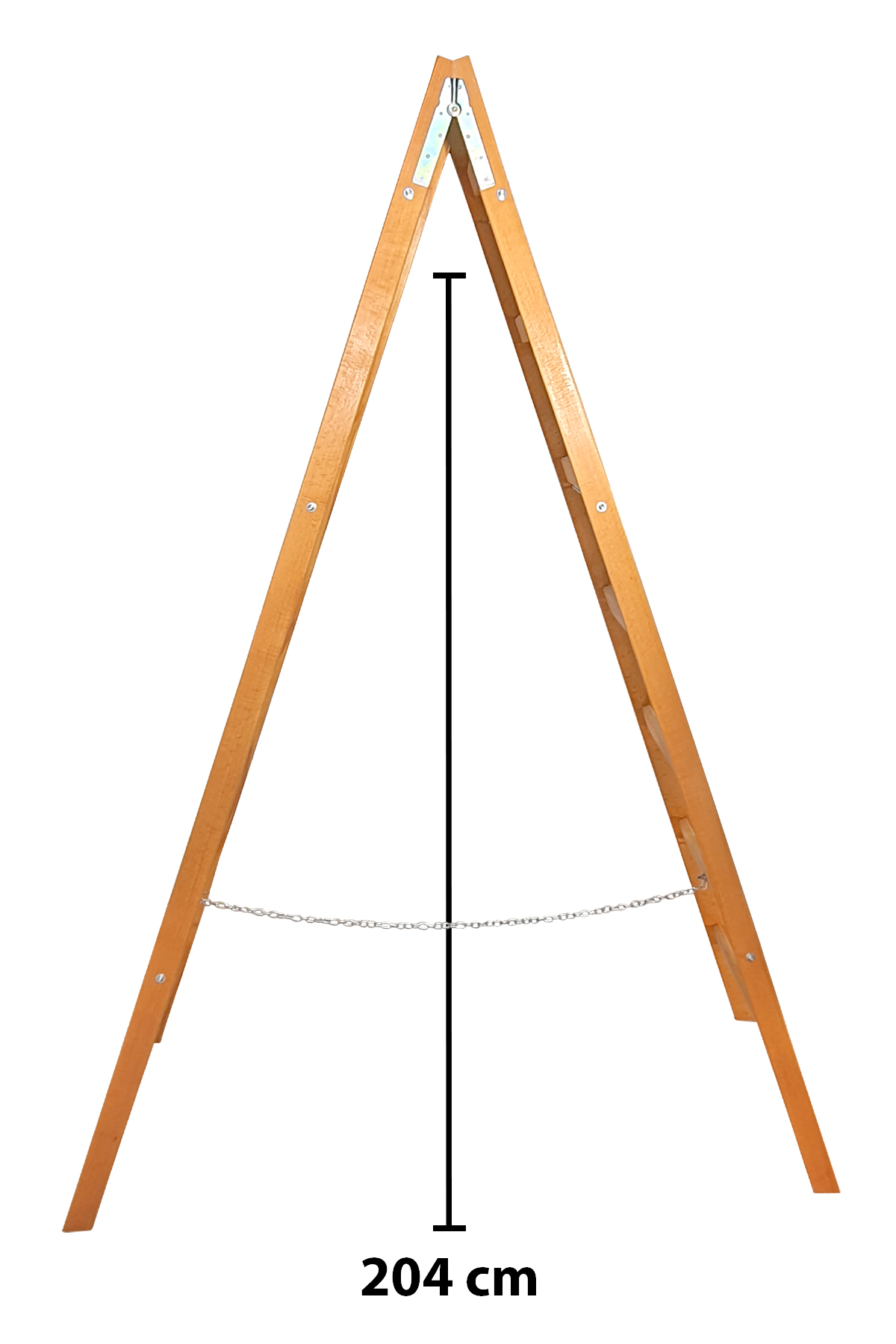 A Tipi Ahşap Merdiven 7+7 Basamaklı - Küçük resim 3