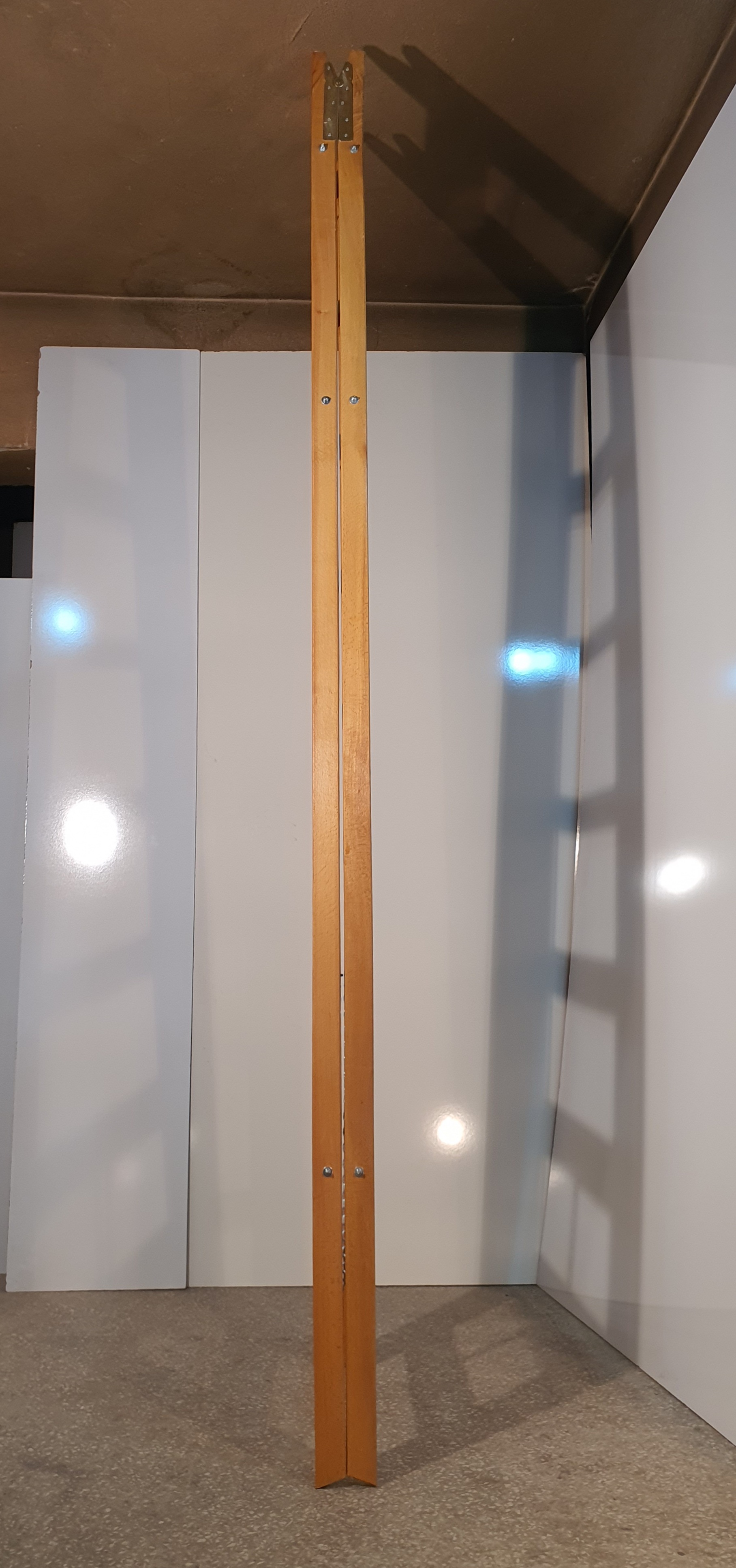 A Tipi Ahşap Merdiven 10+10 Basamaklı - Küçük resim 2